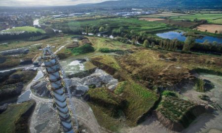 Limekiln on old Carlow Sugar Factory site. Credit: Carlow Weather on Facebook
