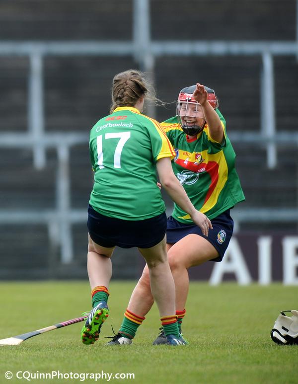 Celebrations as Carlow capture national Camogie league title & Leinster minor football shield