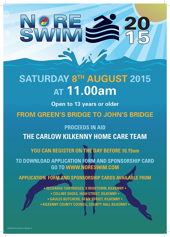 The Nore Swim took place this morning