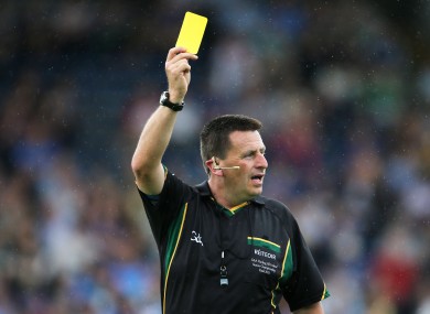 Referee Brian Gavin hit with one month ban