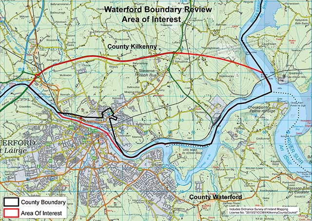 Waterford Boundary Review Area Of Interest