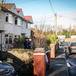 Scene of a fatal stabbing in Carlow town at Frederick Avenue on Wednesday 27 January 2016. Photo: Stephen Byrne/KCLR