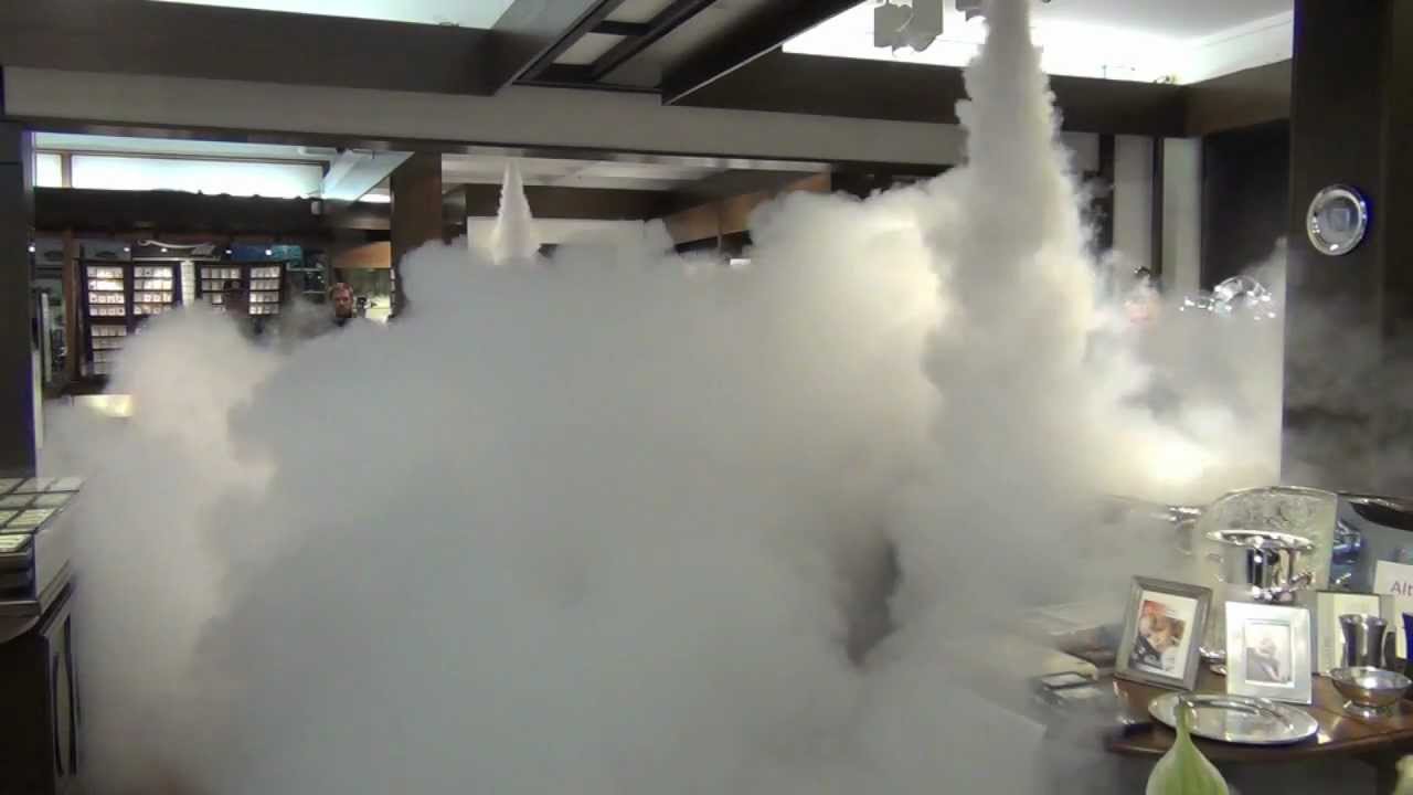 An example deployment of the fog bandit in a jewellery store.