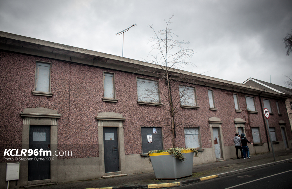 Derelict buildings on Barrack Street in Carlow Town