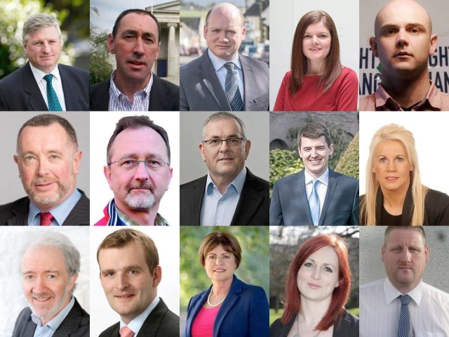 The 15 candidates running for 5 seats in 2016 Election for Carlow-Kilkenny