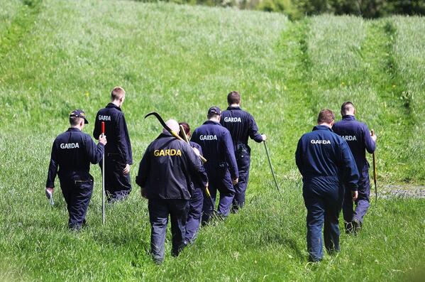 Garda search team. File photo.