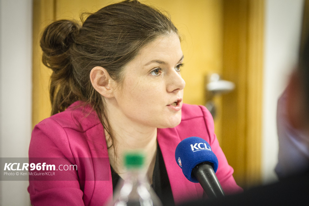 Sinn Féin's Kathleen Funchion pictured during the KCLR Election debate in February 2016. Photo: Ken McGuire/KCLR