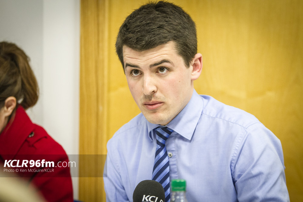 RENUA's Patrick McKee pictured during the KCLR Election debate in February 2016. Photo: Ken McGuire/KCLR
