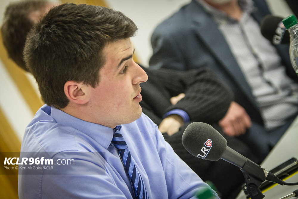 RENUA's Patrick McKee pictured during the KCLR Election debate in February 2016. Photo: Ken McGuire/KCLR