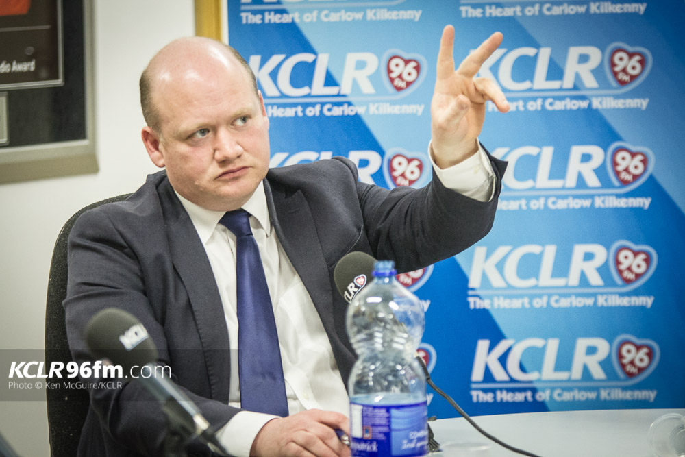 Fine Gael's David Fitzgerald pictured during the KCLR Election debate in February 2016. Photo: Ken McGuire/KCLR