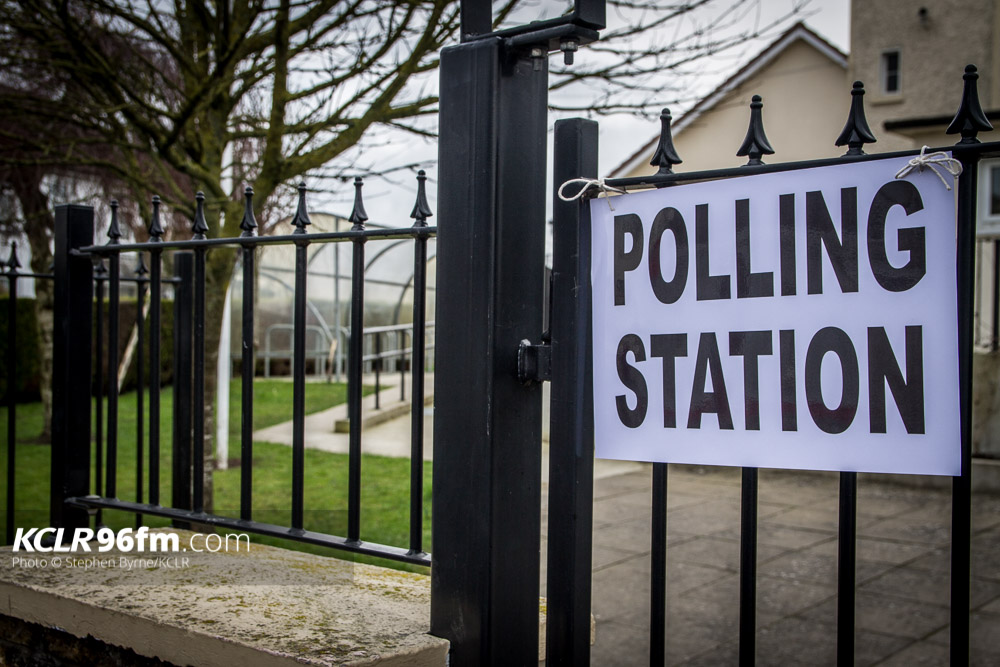 Polling station in Carlow. Photo: Stephen Byrne/KCLR