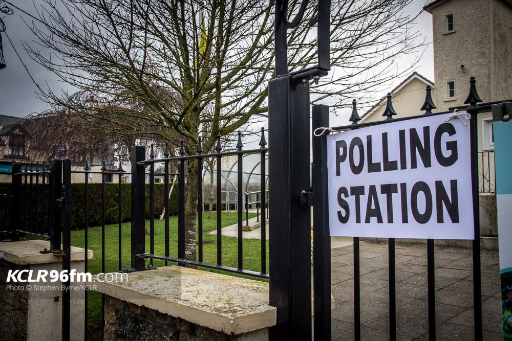 Polling station in Carlow. Photo: Stephen Byrne/KCLR