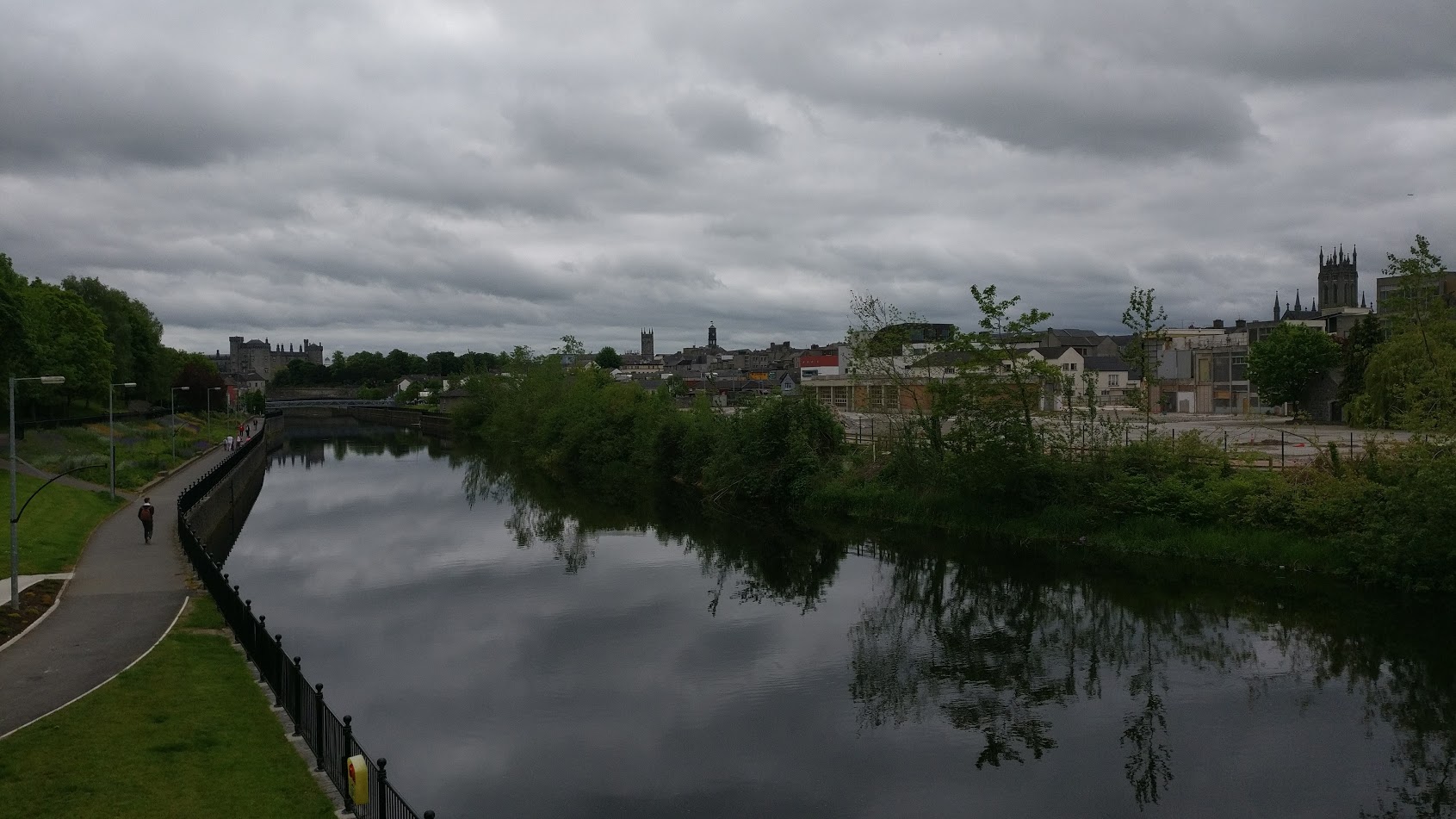 The view of the River Nore from St. Francis Bridge