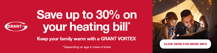 Grant Vortext Boilers - Save up to 30% on your heating bills