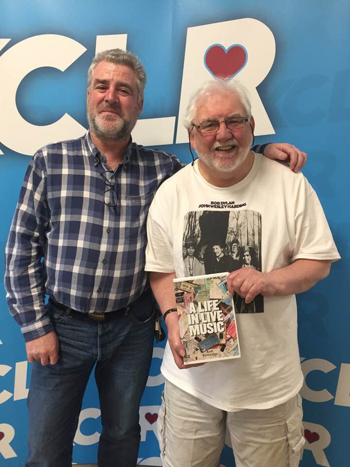Martin Bridgeman in conversation with Ken Beveridge, friend and patron of the Kilkenny Roots Festival and author of a recent book on his experiences as a music fan of many years "ALife In Live Music", for the "Ceol Anocht" show on KCLR96FM