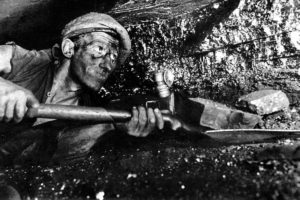 Castlecomer Mines: Miners Underground