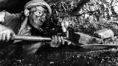 Castlecomer Mines: Miners Underground