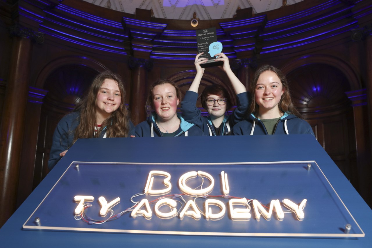 Three Loreto Kilkenny students win Bank of Ireland's TY Academy