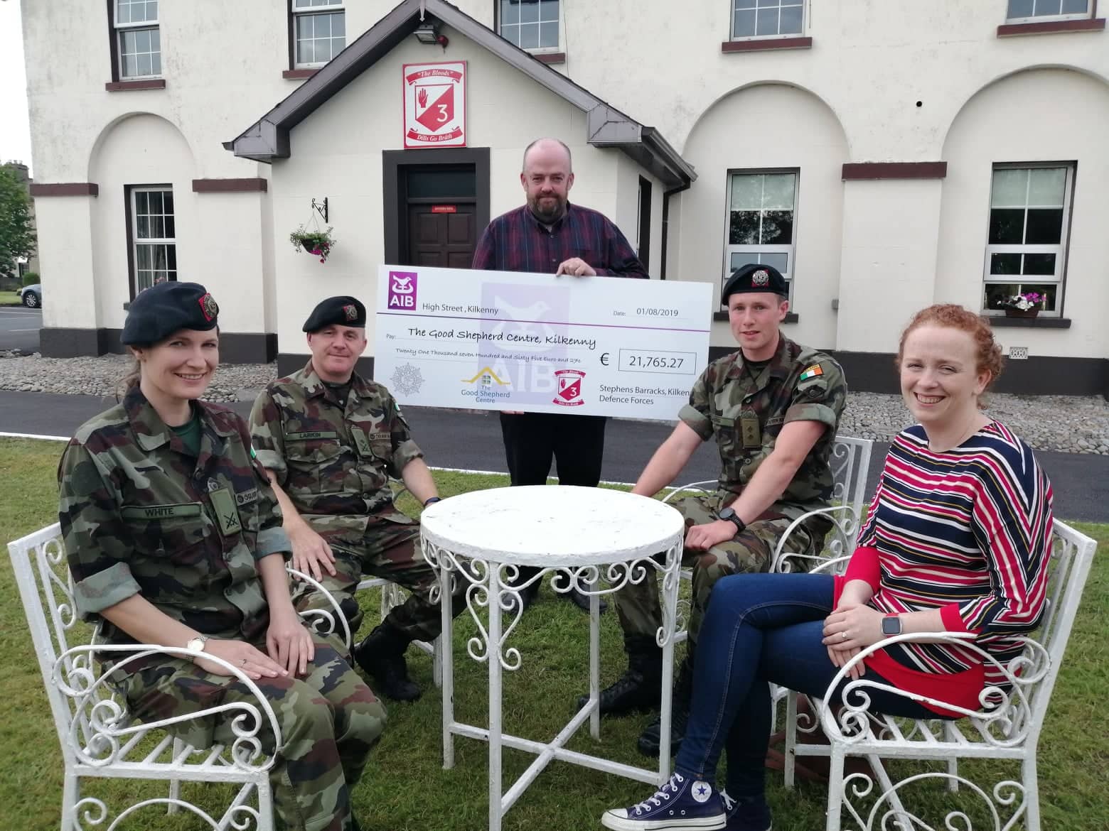 Over €21,000 presented to The Good Shepherd Centre in Kilkenny