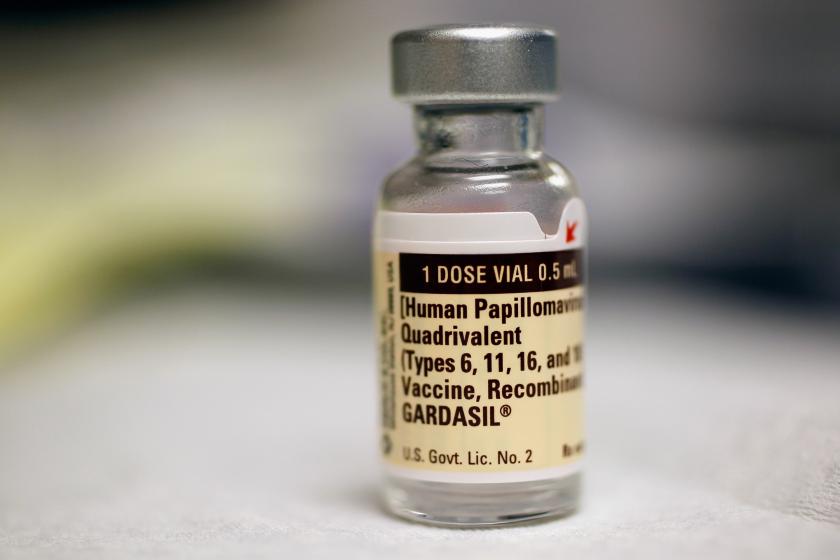 HPV Vaccine Bottle