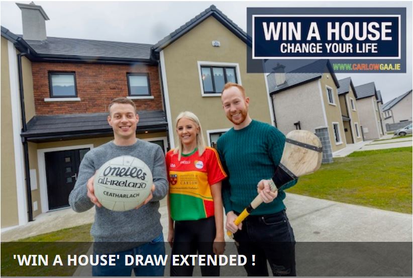 Draw to win a house in Carlow is postponed