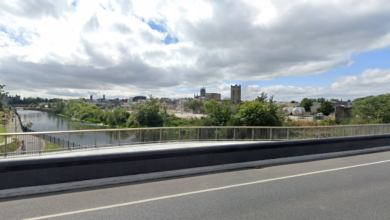 View from St Francis Bridge looking towards Bateman Quay (Google Maps)