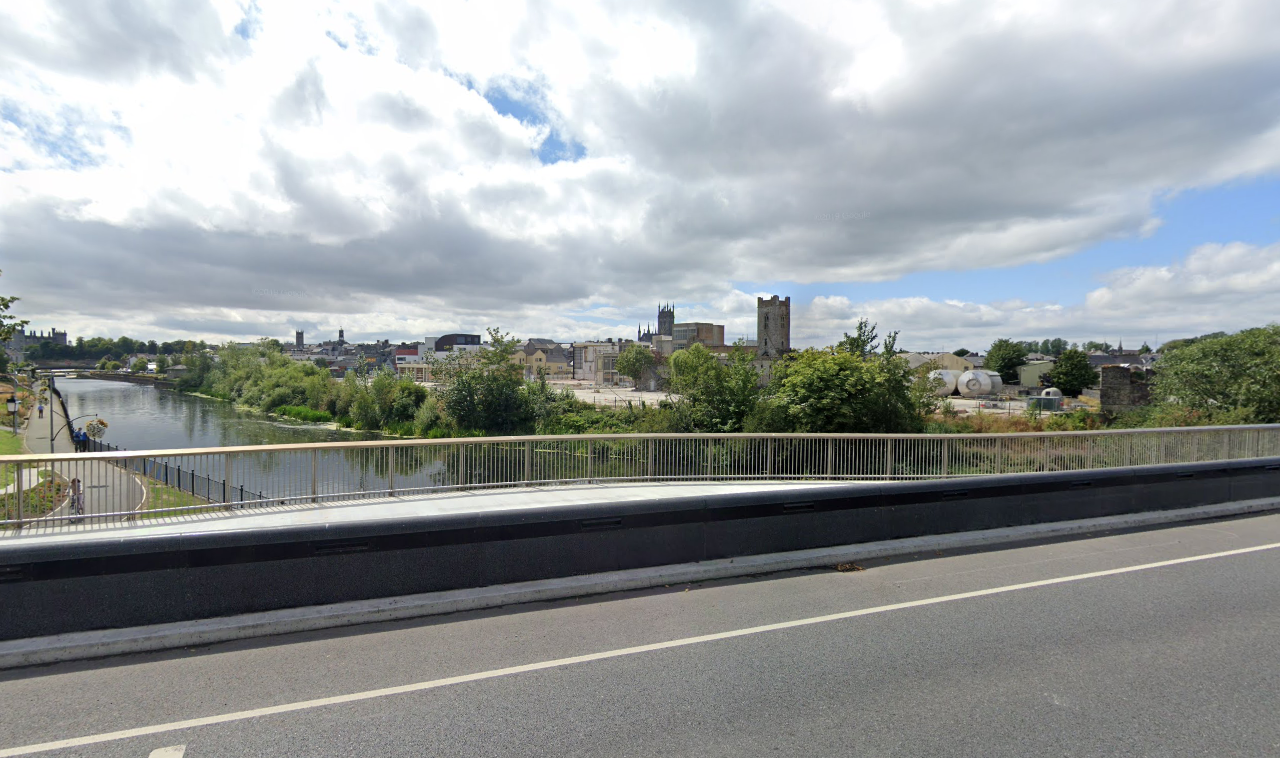 View from St Francis Bridge looking towards Bateman Quay (Google Maps)