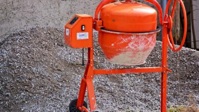 Orange Cement Mixer (For illustration purposes only,Image by Manfred Antranias Zimmer/Pixabay)