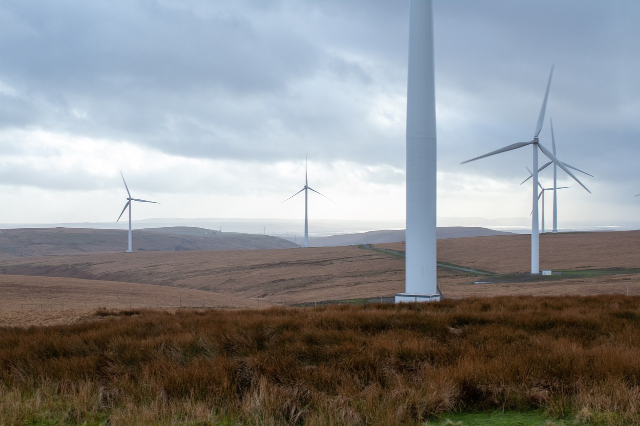 Windfarm (Image by Ed White from Pixabay)