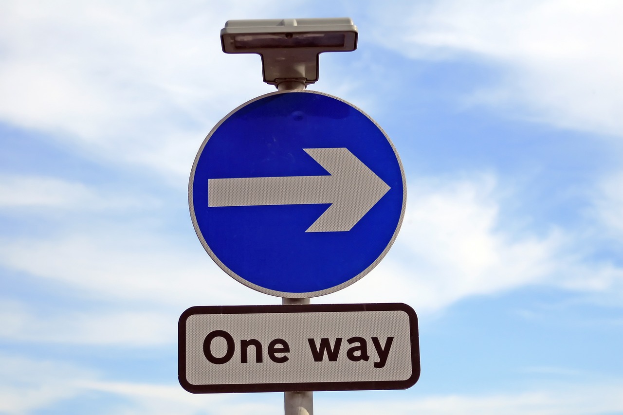 One Way System (Image by Rob Owen-Wahl from Pixabay)