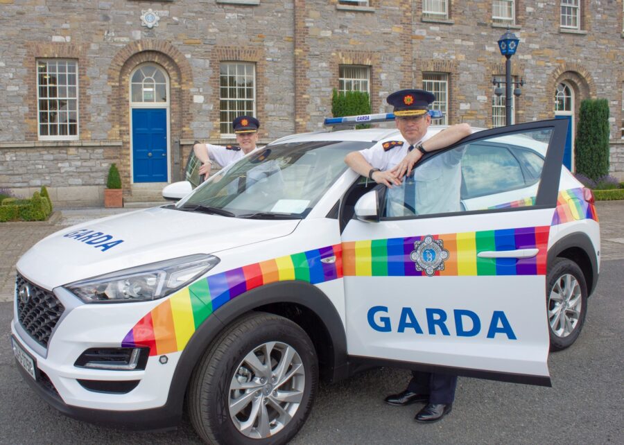 Garda Rainbow Car (An Garda Síochána/Facebook)