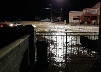 Flooding in Freshford 28 October 2022