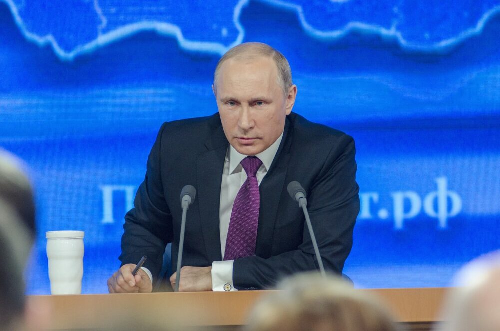 Vladamir Putin (Image by Дмитрий Осипенко from Pixabay)