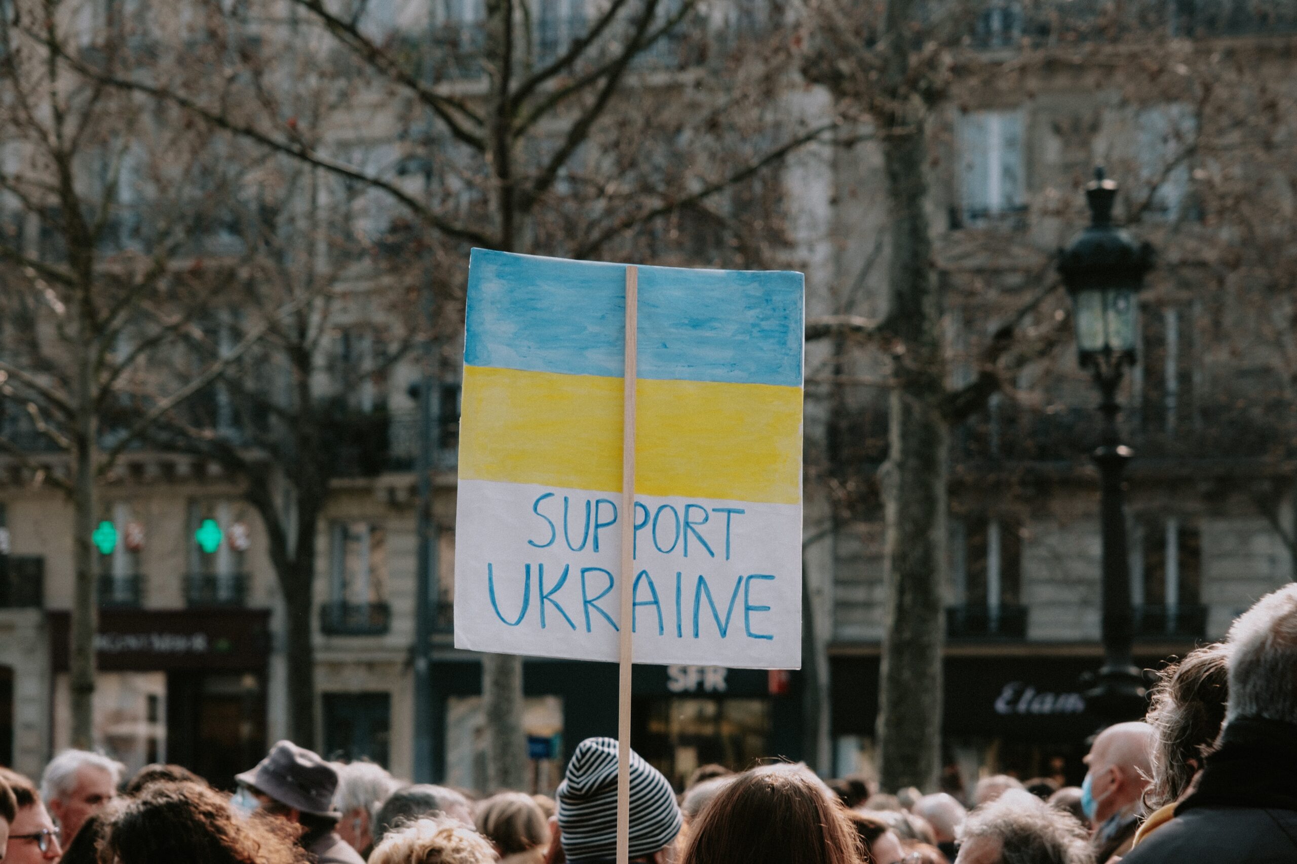 Ukraine Sign (Photo by Mathias Reding/Pexel.com)