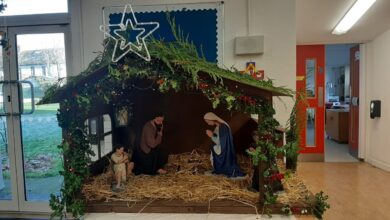 Christmas Crib (Image: Edwina Grace KCLR)