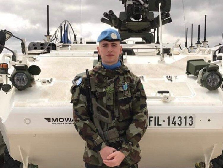 Private Seán Rooney who was killed on active service in Lebanon. (Image: Óglaigh na hÉireann)