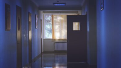 (Hospital Door Image: Pexels.com)