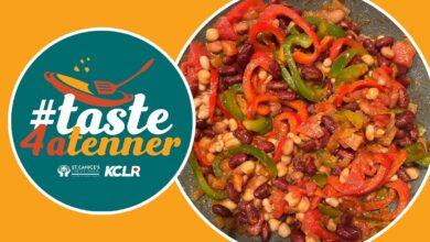 #taste4atenner Edwina Grace's Bean and Pepper Chill