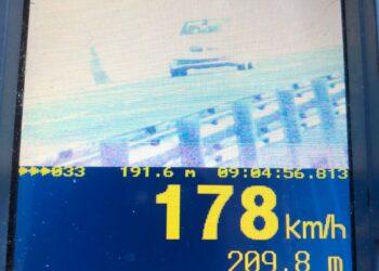 Driver clocked travelling at 178km/h on M9 by Carlow Gardaí