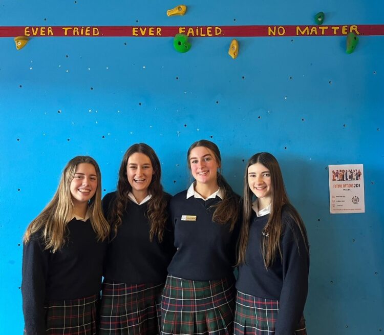 Students at Presentation Secondary School in Kilkenny delighted with Future Options Fair