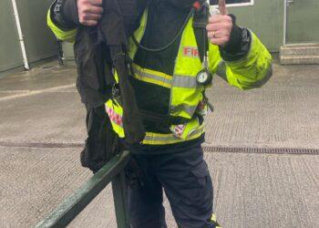 The KCLR Daily: Brian Is Put Through His Paces At Hacketstown Fire Station