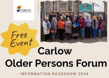 Services and supports for positive ageing in County Carlow on show today
