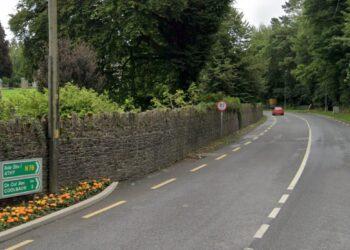 Emergency services dealing with a crash close to Castlecomer town in north Kilkenny