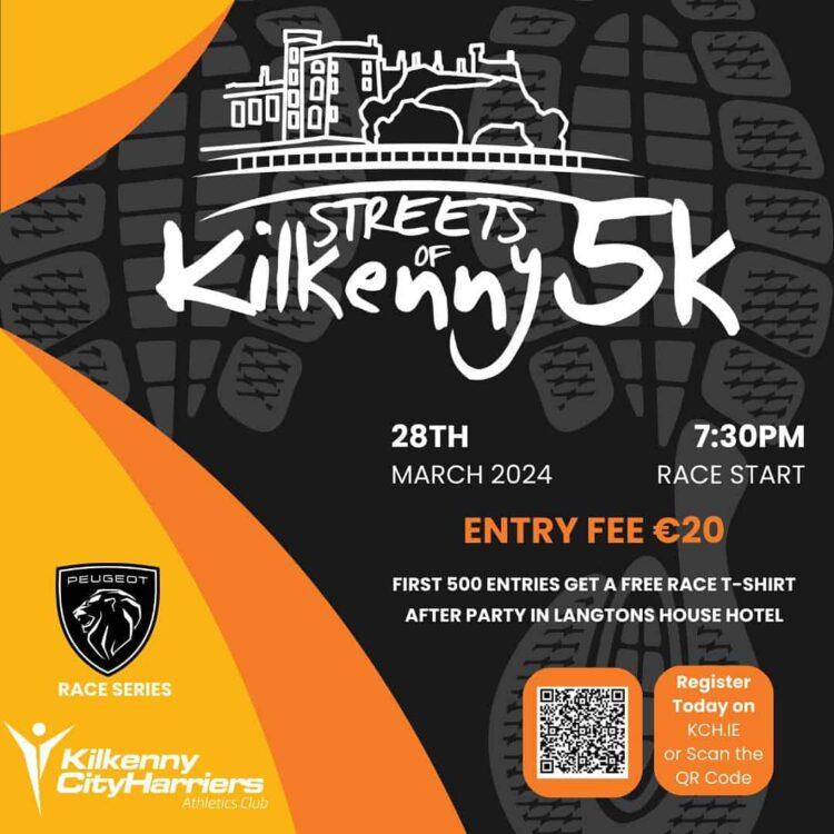 Streets of Kilkenny 5k road race takes place tonight
