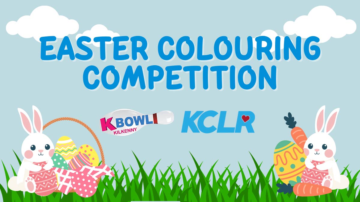 KCLR Easter colouring competition with Kbowl Kilkenny
