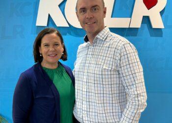 The KCLR Daily: Sinn Féin President Mary Lou McDonald Chats to Brian