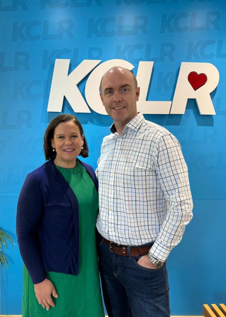The KCLR Daily: Sinn Féin President Mary Lou McDonald Chats to Brian