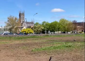 Restoration of The Closh green area in Kilkenny city almost complete