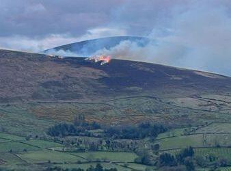 County Carlow Fire Brigade battles third series of blazes in 24 hours on Mount Leinster