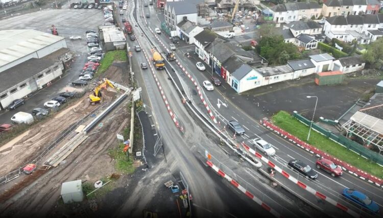 Next phase of traffic measures around North Quays works to begin today on Kilkenny Waterford border